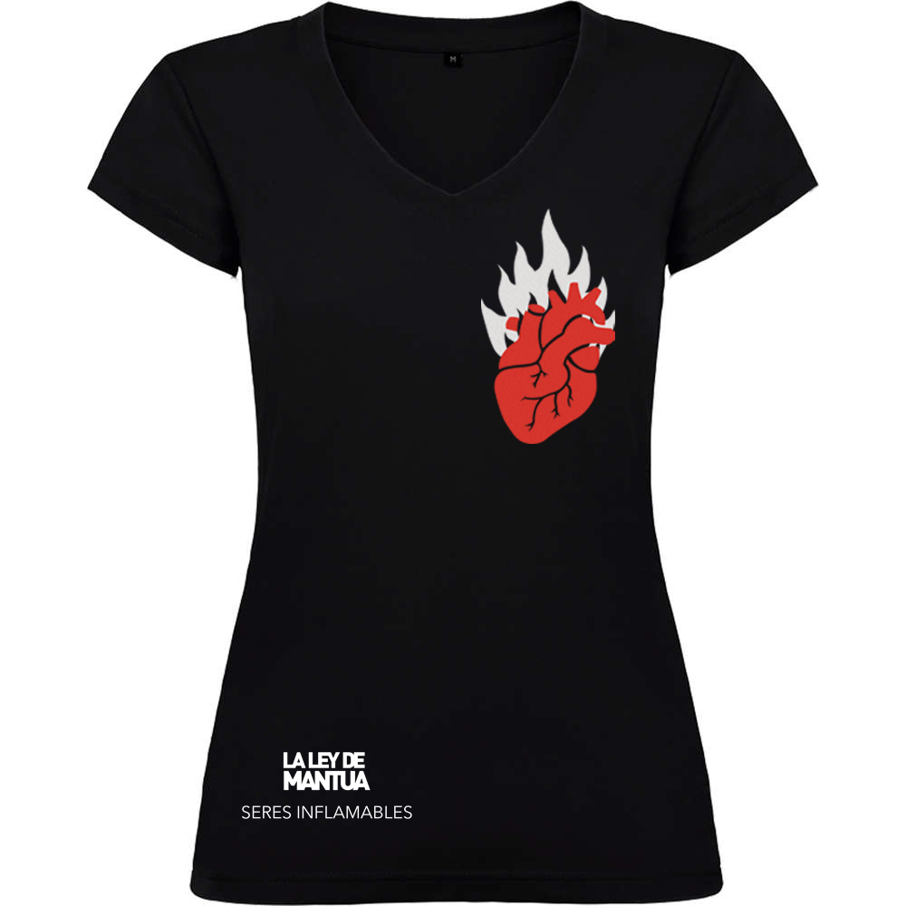 Camiseta Seres Inflamables Mujer